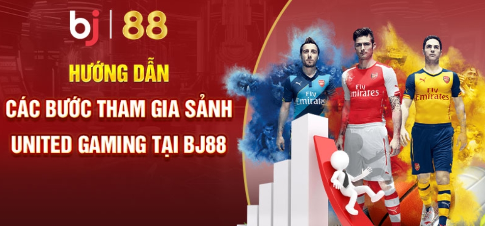 Hướng dẫn chi tiết các bước đặt cược United Gaming Bj88